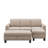 Reith Upholstered 81 " Polyester with Ottoman Sectional