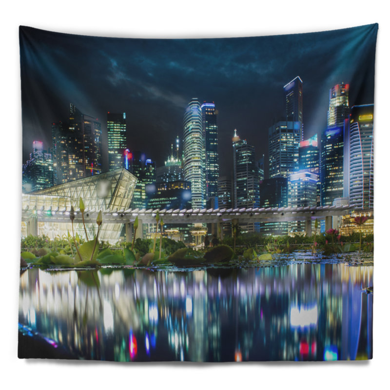 Polyester Tapestry, 32" H x 39" W