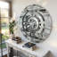 Solid Wood Wall Clock-768006801-768006824