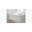 Ensemble de meuble-lavabo de salle de bain double à fixation murale 62" jute tons-30054031-30054075-38643615