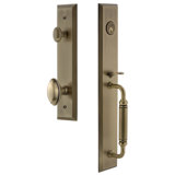 Fifth Avenue Complete Inactive Dummy Handleset with Eden Prairie Knob and Rosette