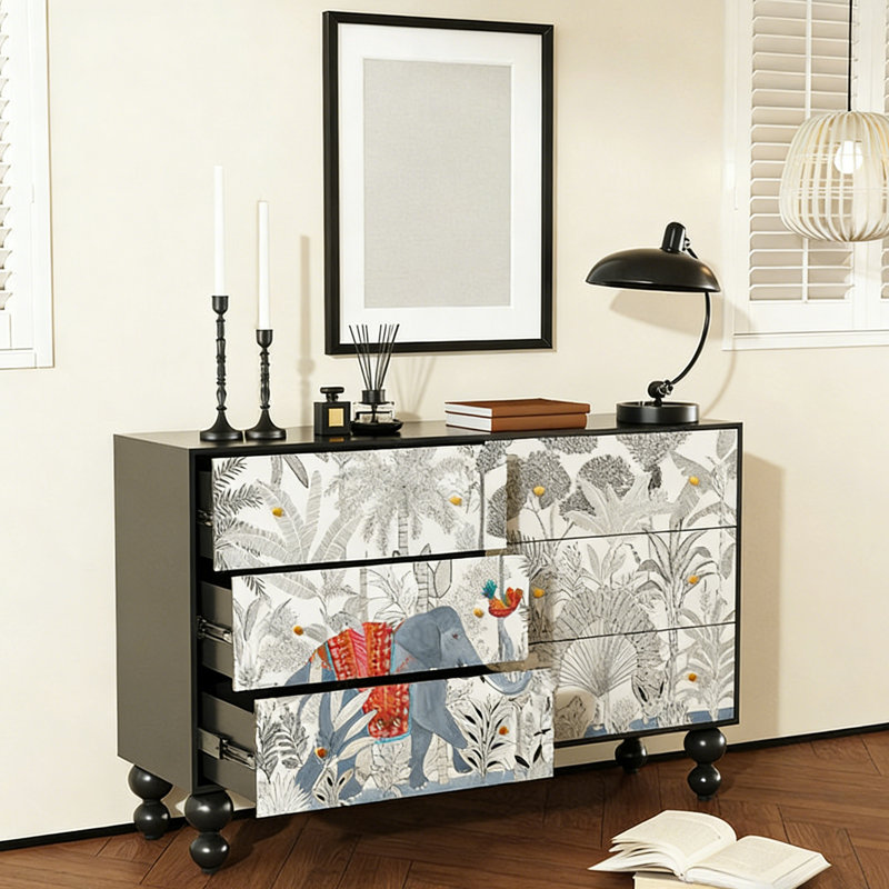 American Retro Minimalist Style Sideboard