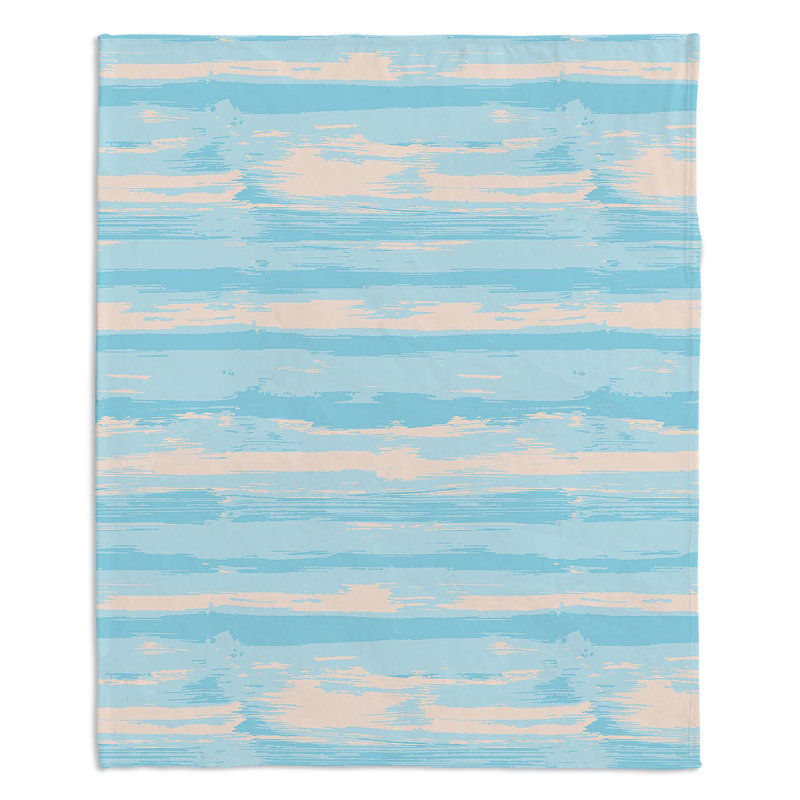 Couverture de mer serene , 68 po x 80 po