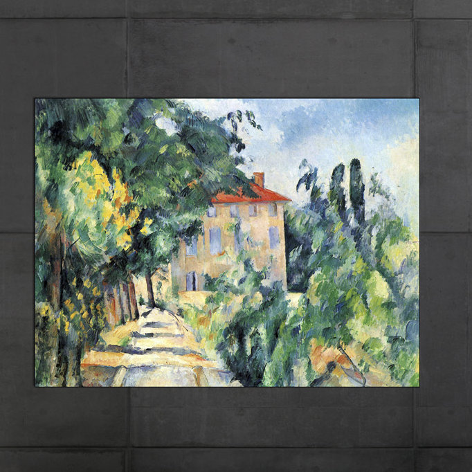 Paul Cezanne - Wrapped Canvas Painting, 90cm H x 120cm W x 1.8cm D