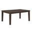 Table de salle à manger classique 5PCS avec rallonge et 4 chaises-209937702