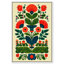Décoration murale miroitante Bloom, reproduction d'art sur toile par Art Remedy, cadre blanc, 36 x 54