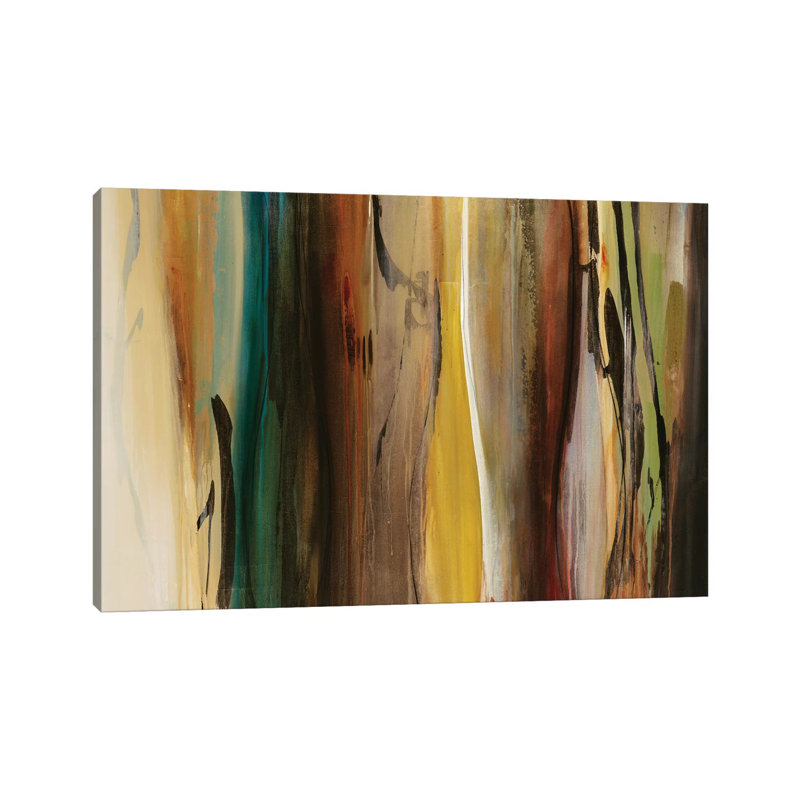 Forms In Harmony by Sarah Stockstill - Wrapped Canvas Painting, 20.32 cm H x 30.48 cm W