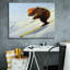  «The Heist» par Lucia Heffernan, art mural sur toile, 34 po x 26 po