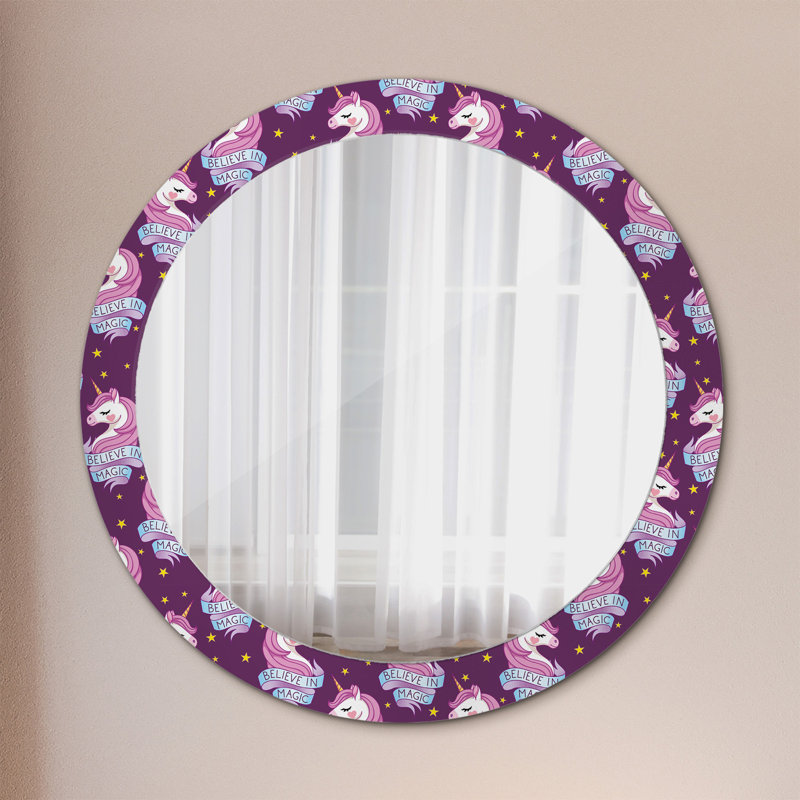 Huldar Glass Flat Wall Mirror