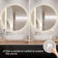 Miroir de salle de bain rond Naliyah-1440547927