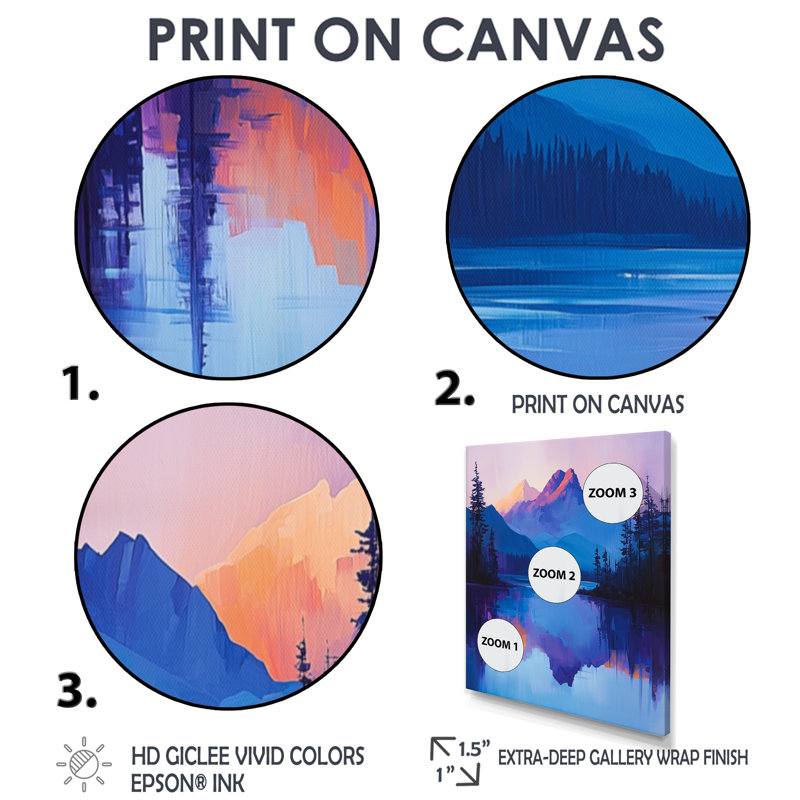 Gorga - Landscapes Canvas Art Print, Toile tendue, Ne s’applique pas, H 20 po x l 12 po