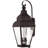 13.75in 4-Light Outdoor Wall Lantern Pendant Fixture with Clear Beveled Glass Shade-101230875
