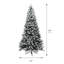 Arbre de Noël avec lumières épinette réaliste Lelaina-606396238