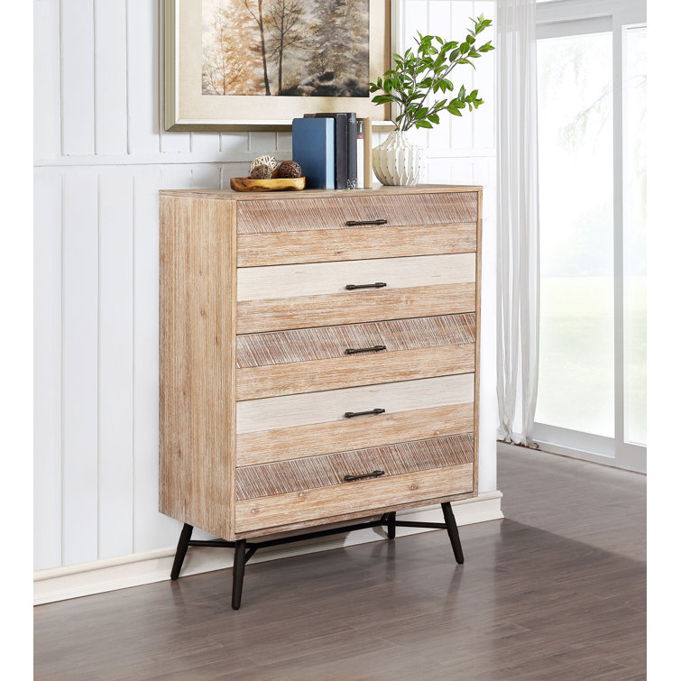 Commode 5 tiroirs Danella