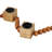 Cole And Grey Mango Wood Garland Decorative Candle Holder With Tassel-1579723614