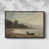 Black Floater Framed Canvas is out of stock