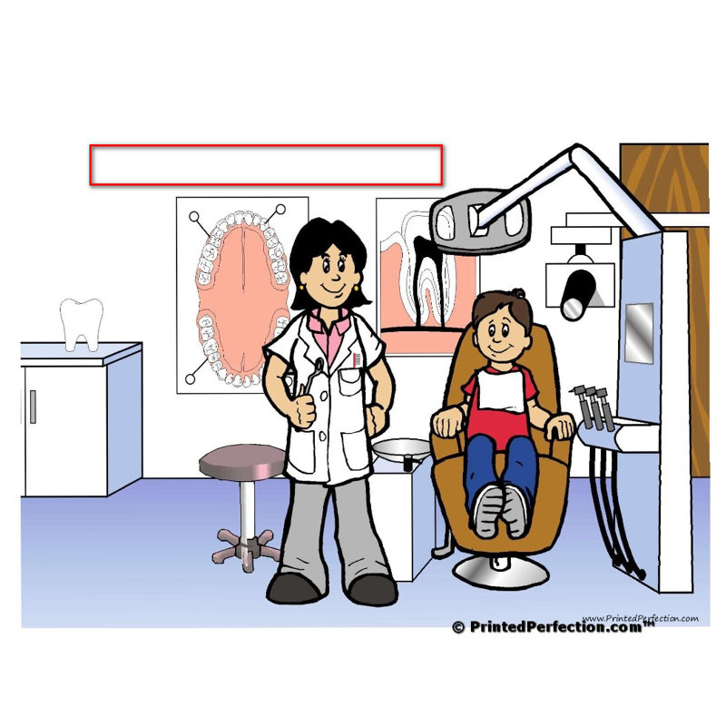 Dentiste personnalisé - Porte-clés féminin