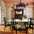 42" Demorato 4- Blade LED Crystal Ceiling Fan with Remote Control and Light Kit Included
