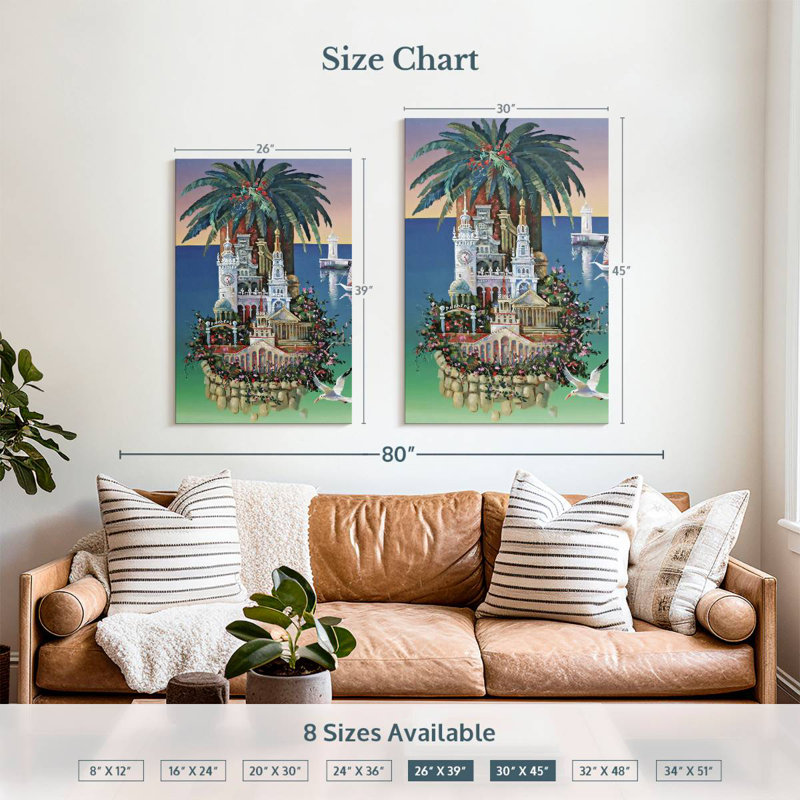 Sireci Surreal Sochi, 39" H x 26" W