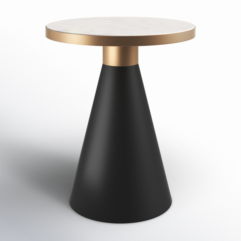 Marble Top End Table