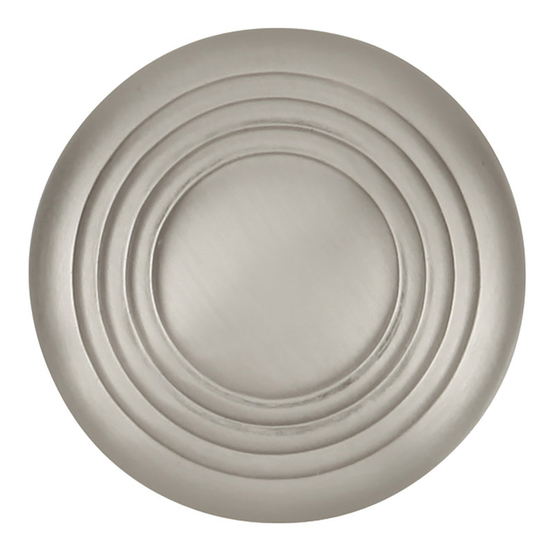 Poignée champignon 1 1/4 po Fanway, Nickel satiné