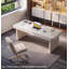 Bureau moderne en pierre frittée avec tiroir-110945493