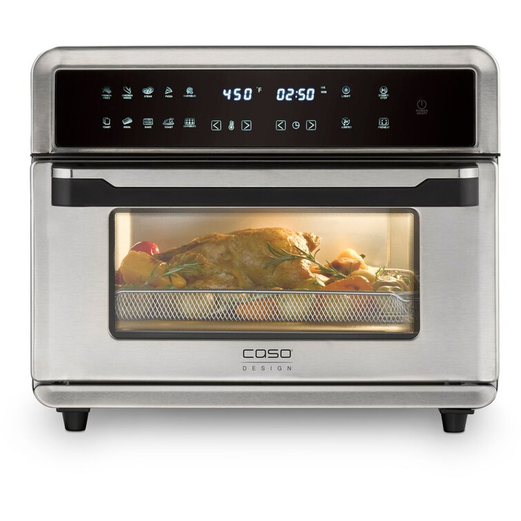 ARIA 30Qt Touchscreen Air Fryer Toaster Oven with 3