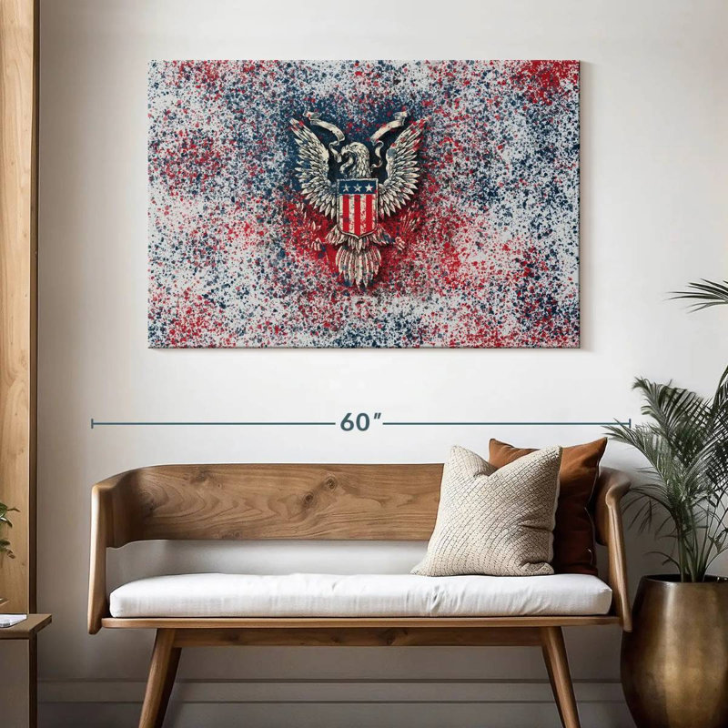Lelar American Eagle Insignia, 32" H x 48" W