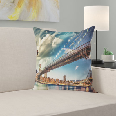 Photo Manhattan Skyline à L'oreiller D'été Cityscape