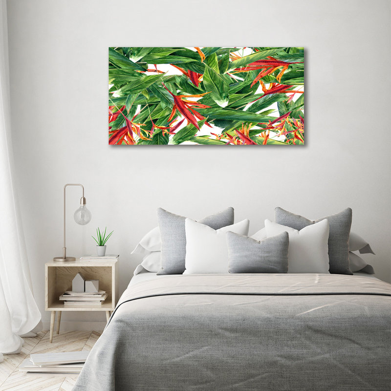 Floral Pattern - Wrapped Canvas Print
