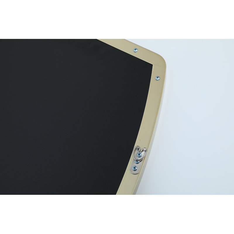 Maben Metal Flat Mirror, Gold