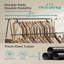 Guenevere Adjustable Rolling Clothing Rack