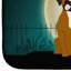 Tapis de séchage fauve boxer pour halloween