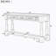 Console Console avec tiroirs et tablette pour entrée, couloir-1062551903