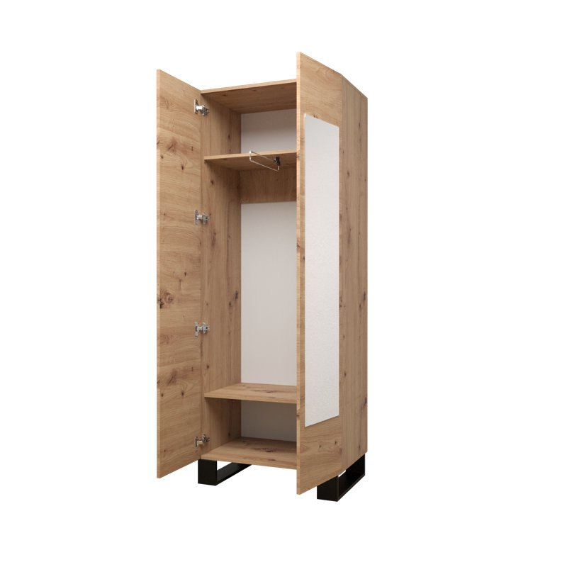 Antal 2 Door Manufactured Wood Wardrobe