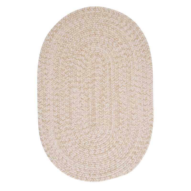 Tapis réversible en laine Madrid, Ovale 5 pi x 8 pi