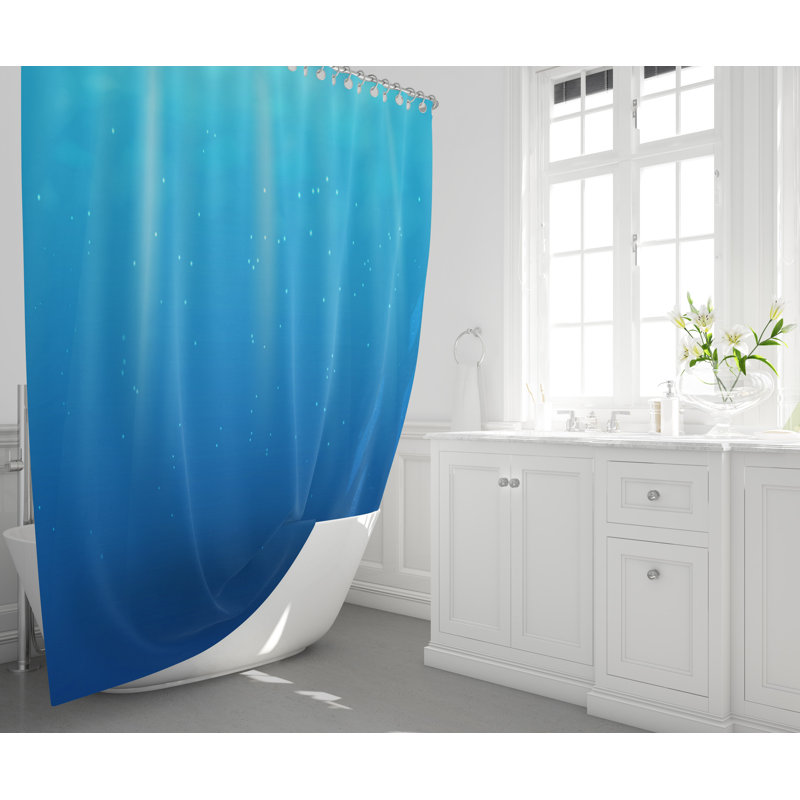 Rideau de douche simple Hugley Ombre, H 72 po x l 70 po
