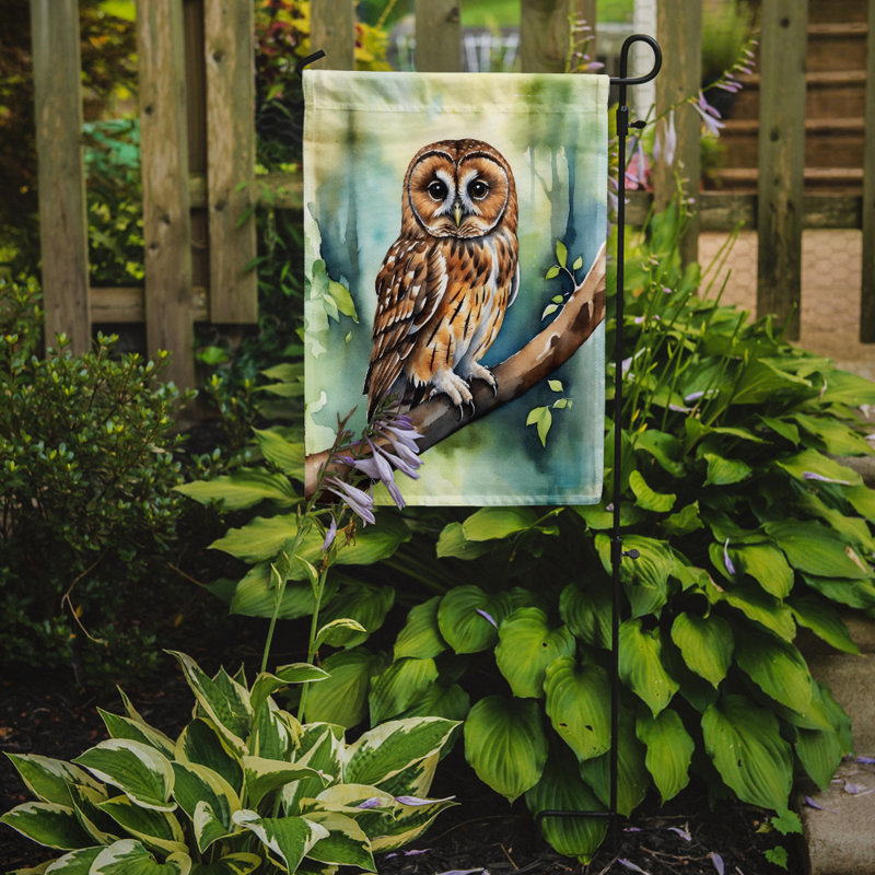 Drapeau de jardin, Chouette hulotte