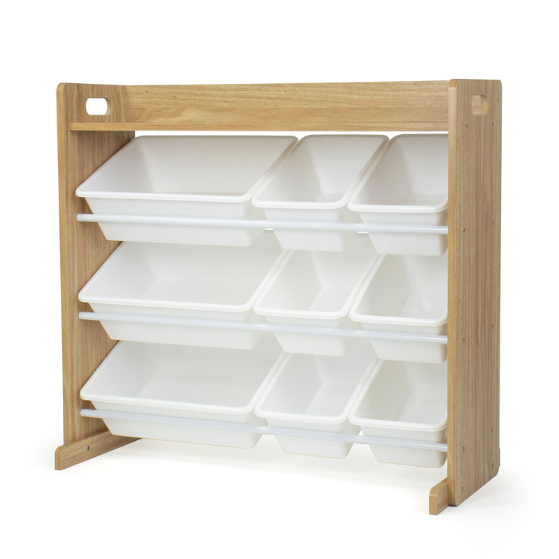 Organisateur de jouets Marvyl, Naturel / Blanc