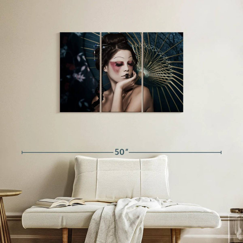 Shuttleworth Modern Geisha Makeup, 24" H x 38" W