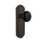 Deco Plate with Black Porcelain Door Knob-723373836-723373838