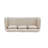 Nara 78" Modern 3-Seater Upholstered Sofa With 3 Pillows
