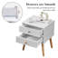Buchanan 45cm W Bedside Table