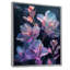 Rose rose, bleu, fleur de pomme II-714162544-616645756