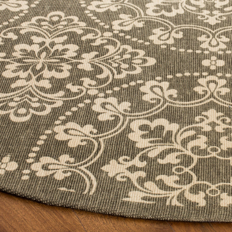 Haylie Hand Loomed Jute Rug, Round 6'
