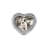 Silver Metal Beveled Picture Frame