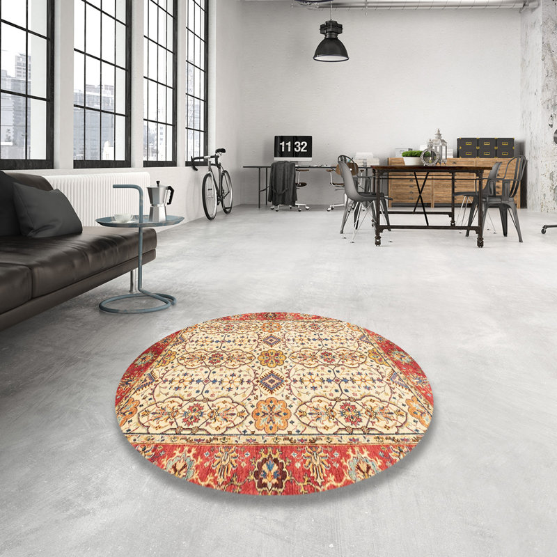 Oriental Indoor Rug, Round 6'