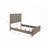 Wooden Panel Platform Bed