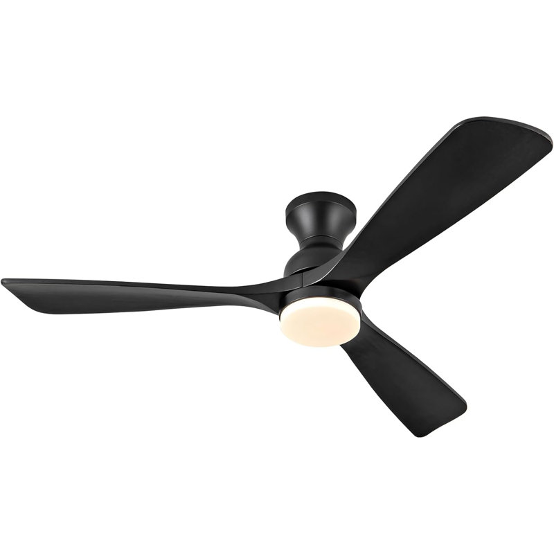 Ventilateurs de plafond avec lumières, Doré, Bois noir, 180 tr / min