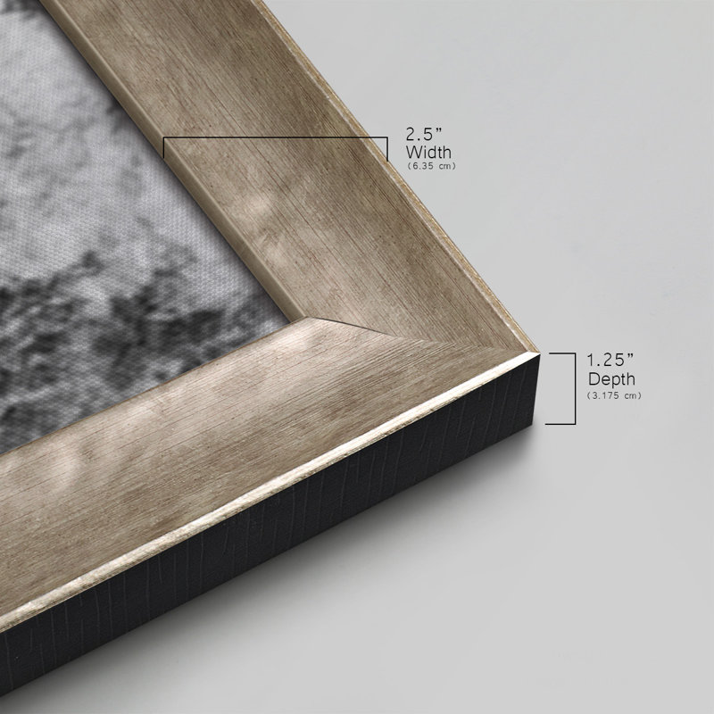 Found Textures X - Toile encadrée de qualité supérieure - prête à être accrochée, H 29 po x l 53 po x P 1,25 po